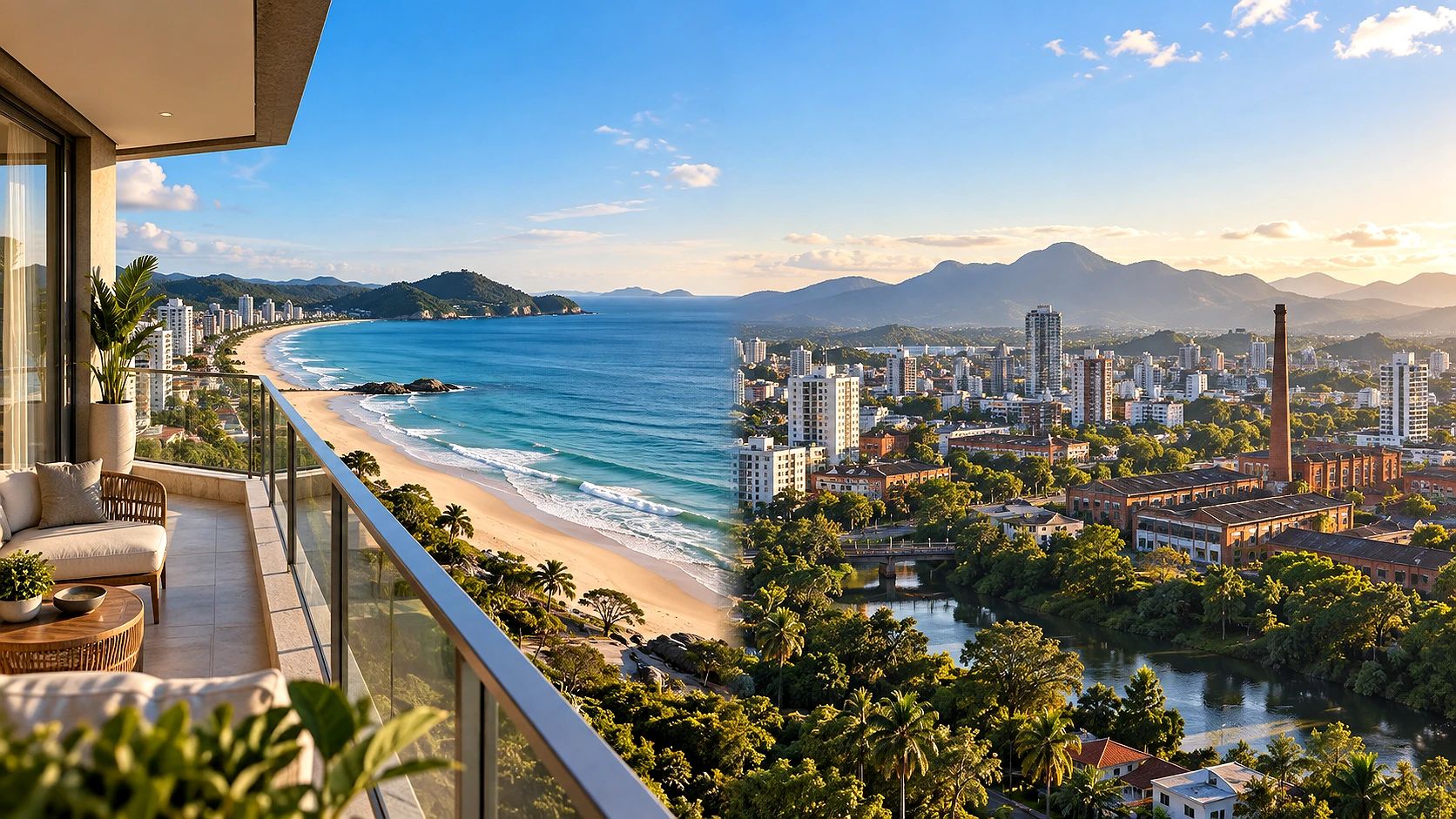 Investir na praia ou em Joinville: Qual é a melhor opção?