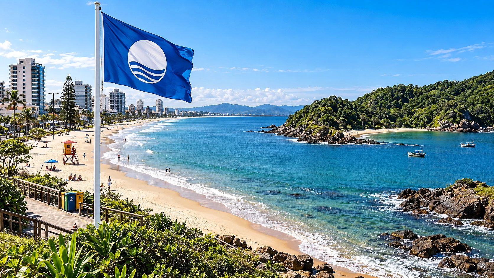 Bandeira Azul em Piçarras e Penha: o que significa?