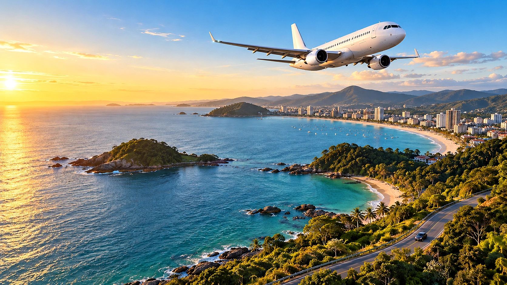 Como chegar de avião a Penha e Balneário Piçarras